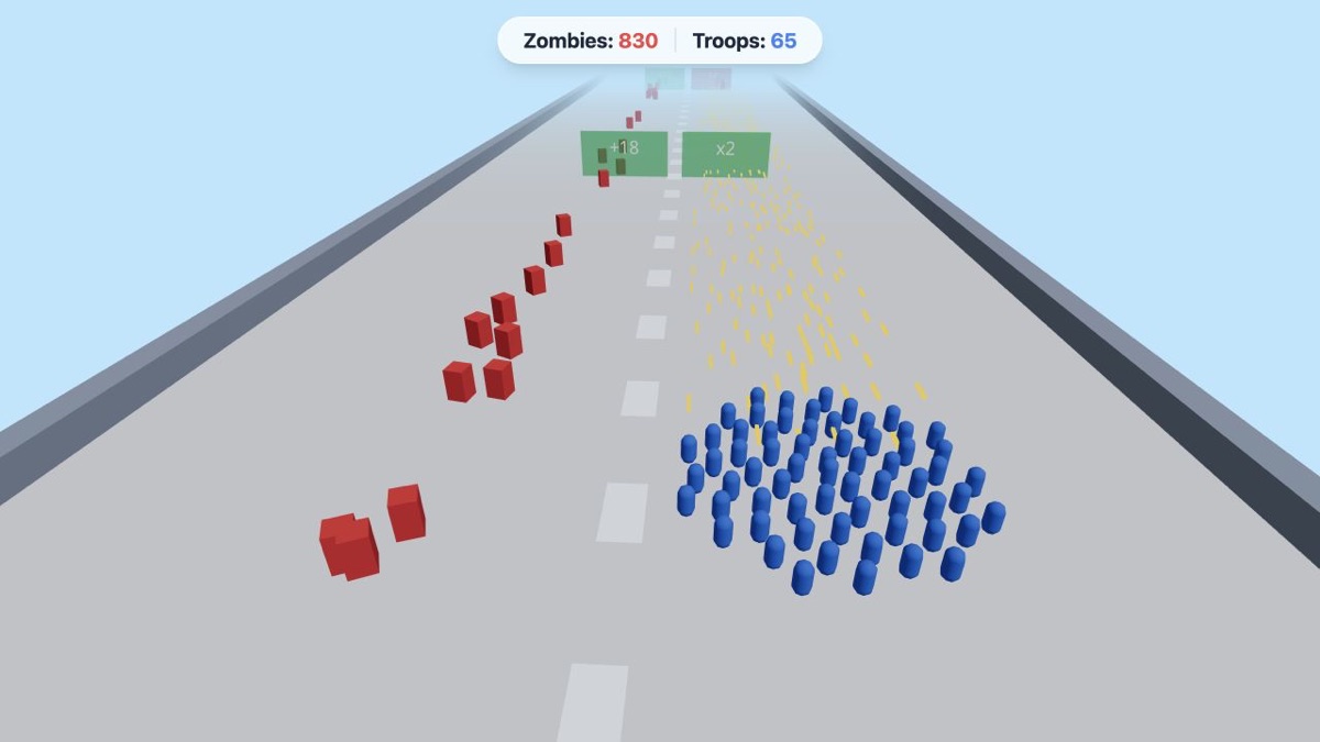 Just Like the Ads after a rightward steering drag with the live counters still increasing.