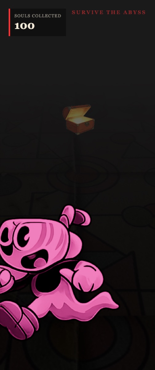 Nightmare Cuphead active arena after a live drag movement.
